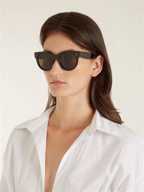 celine audrey sunglasses white|authentic Celine sunglasses.